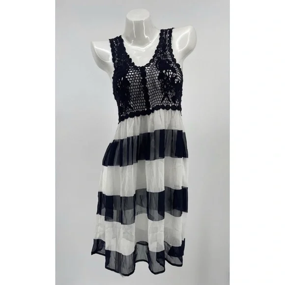 superdry crochet dress Superdry Crochet Knit Bodycon Short Dress